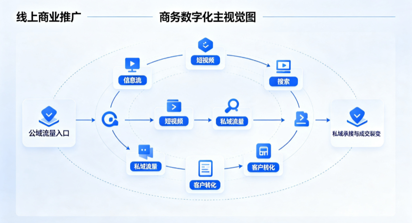 新疆线上商业推广怎么做？全域流量闭环搭建与低成本转化实战指南